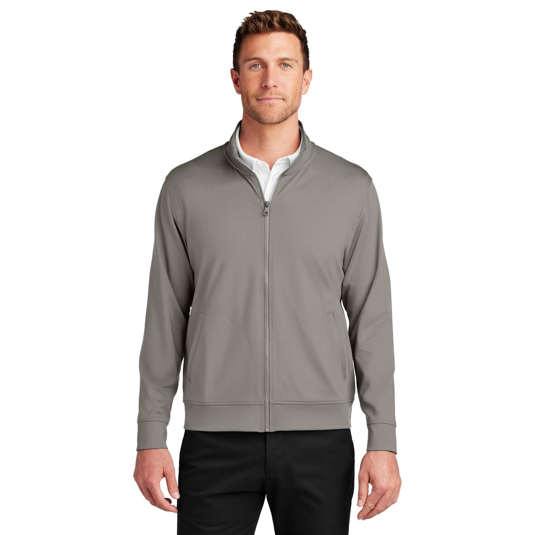Port Authority-Port Authority® C-FREE® Double Knit Full-Zip K881-MedTech-3